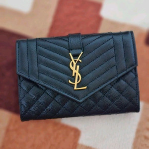 YSL 입생로랑 반지갑 블랙