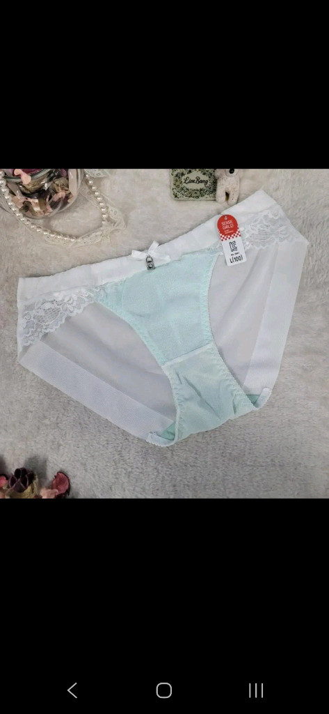 노라인 여성팬티 100사이즈 5장 묶음 판매 이미지