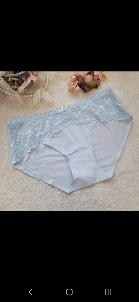 노라인 여성팬티 100사이즈 5장 묶음 판매 이미지