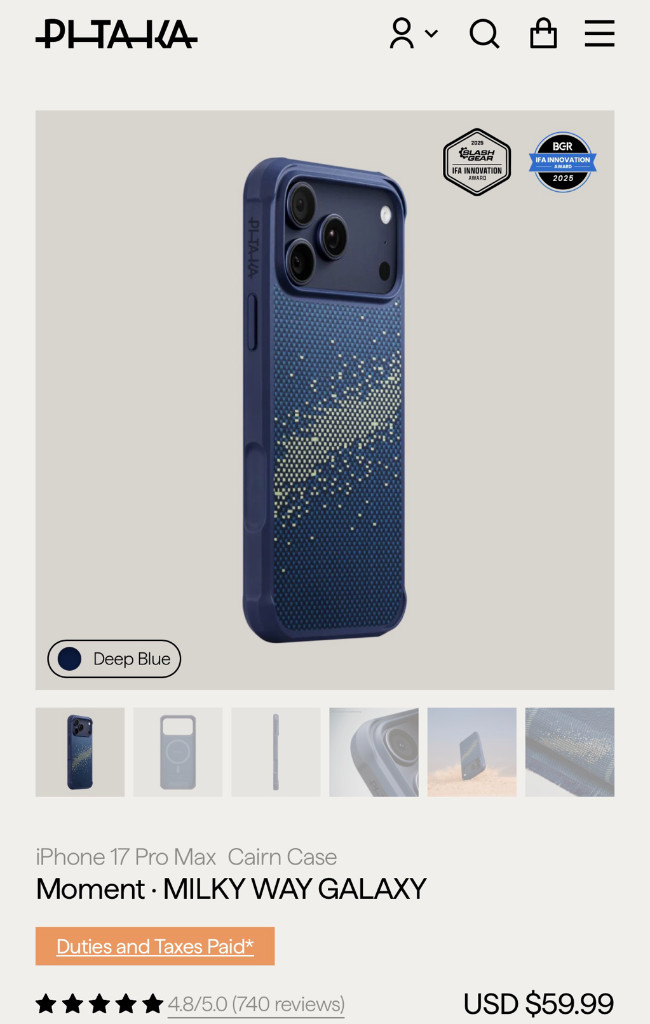 피타카 아이폰 17프로맥스 케이스입니다--1