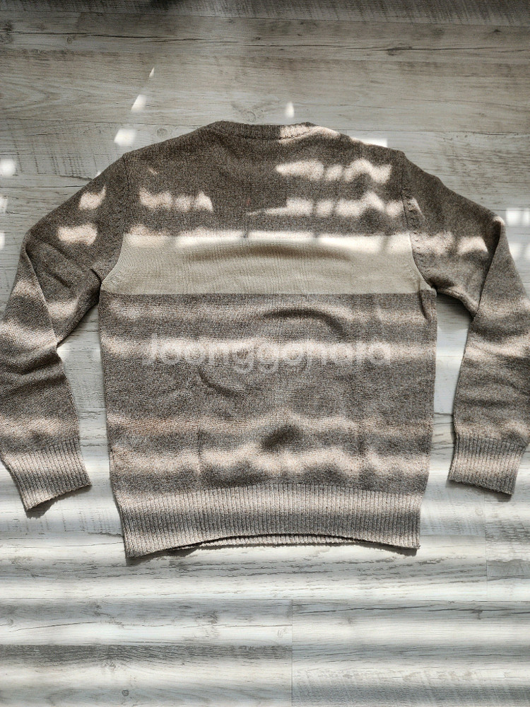 KINLOCH 킨록 남자 울 블렌디드 니트 티셔츠 팜 100~105사이즈--1