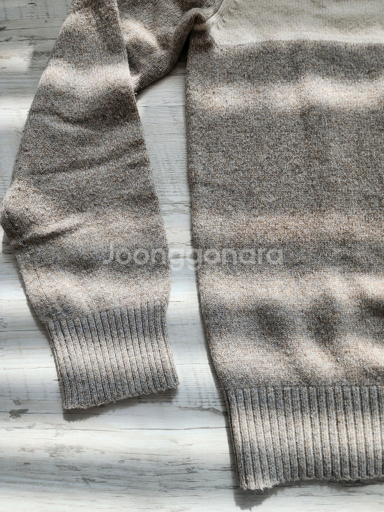 KINLOCH 킨록 남자 울 블렌디드 니트 티셔츠 팜 100~105사이즈--2