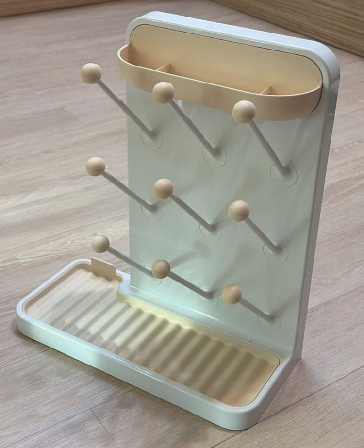 스펙트라 젖병 건조대 버터 베이지--1