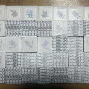 디지몬 띠부띠부씰 구버전 미개봉 1천장 이미지