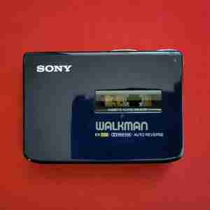 소니워크맨 WM-EX70 블루 정상작동품