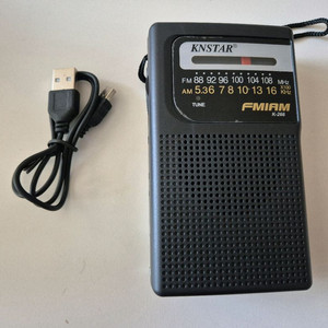 건전지사용 휴대용 라디오