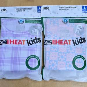 키즈 상.하의 내의 2세트 L사이즈