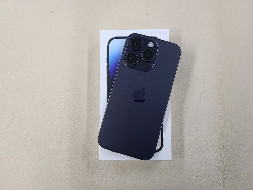 아이폰14프로 128기가 밧데리86프로 무기스 상태최상 ^^--0