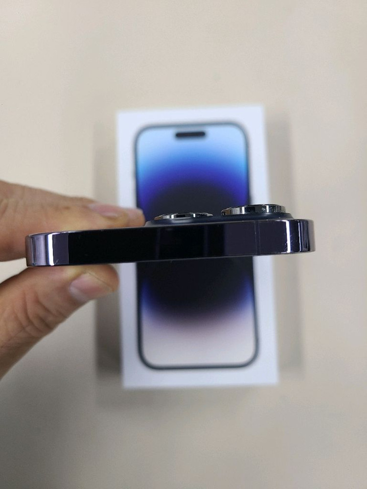 아이폰14프로 128기가 밧데리86프로 무기스 상태최상 ^^--3