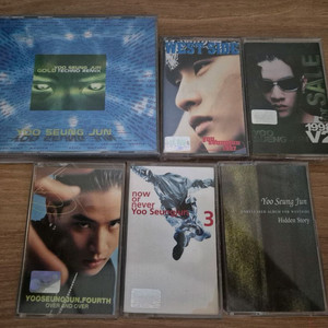 [일괄/레트로] 유승준 리즈시절 테이프 5종 + CD 1종 판매합니다