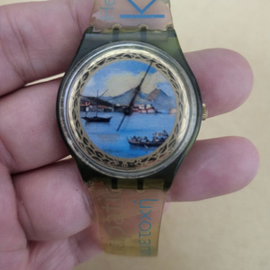 빈티지 스와치 시계 이미지