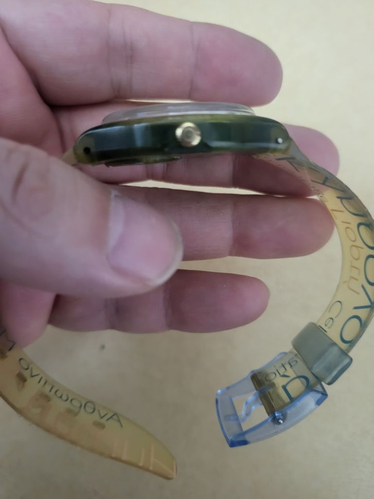 빈티지 스와치 시계 이미지