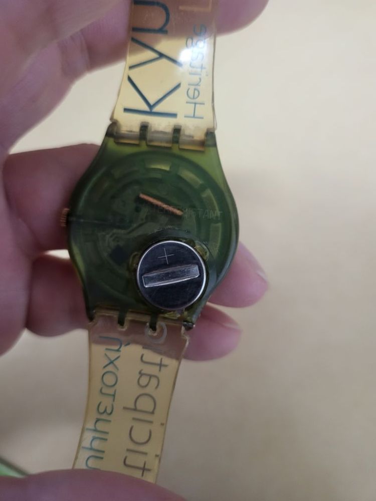 빈티지 스와치 시계 이미지