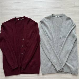 새옷 유니클로 울 알파카 가디건 2종