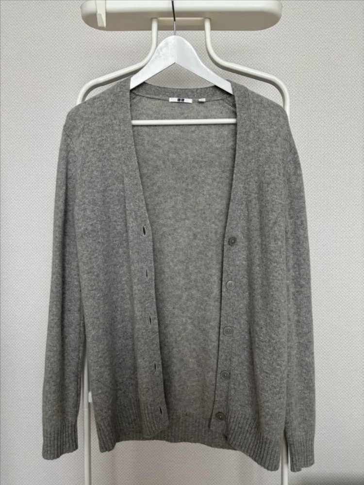 새옷 유니클로 울 알파카 가디건 2종--1