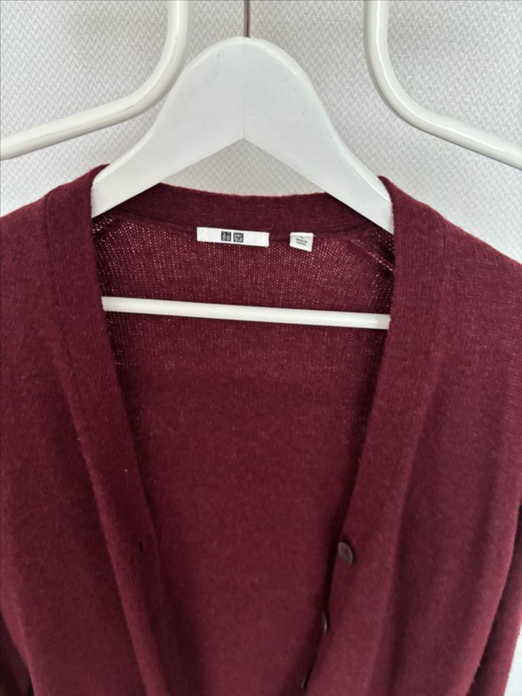 새옷 유니클로 울 알파카 가디건 2종--6