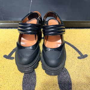 ganni 가니 메리제인 플랫폼 샌들