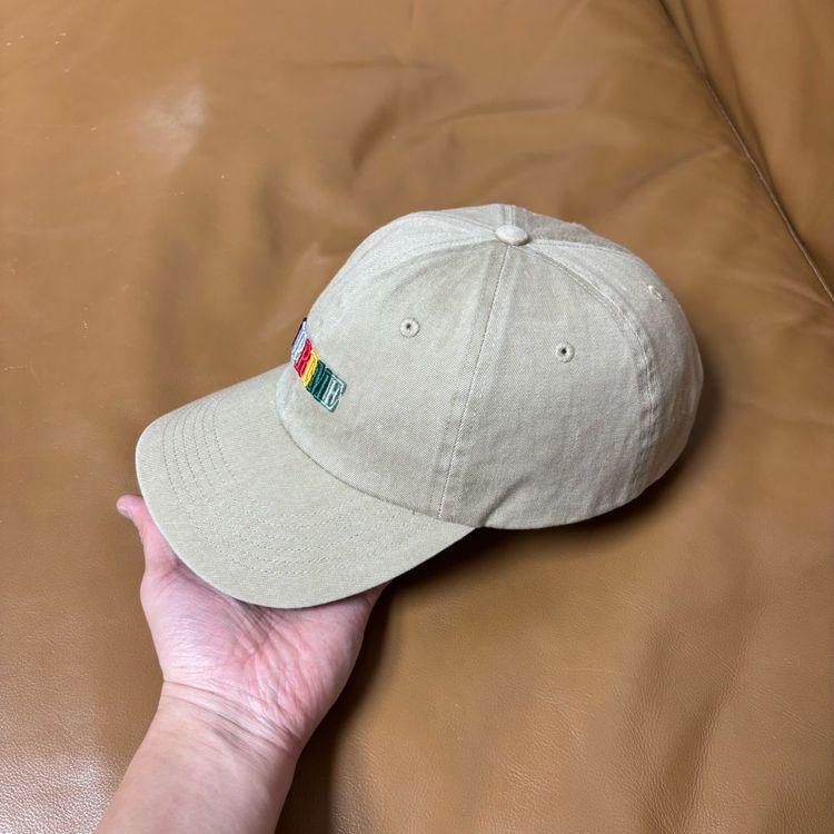 슈프림 6패널 볼캡 모자 피그먼트 워시드 탄--3