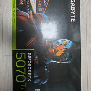 RTX 5070 Ti 그래픽카드 이미지