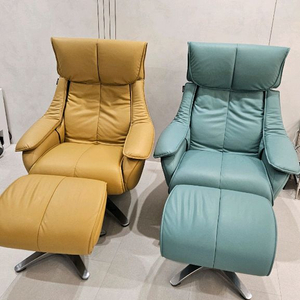 핸슨 코스모 수동리클라이너 팝니다(투스카니옐로우, 제트블루) 이미지