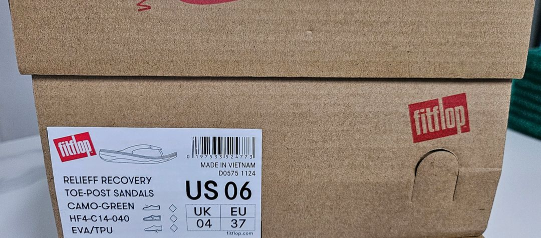 핏플랍 릴리프 리커버리 여성 쪼리 슬리퍼 슬라이드 사이즈 : UK4(235-240)--7