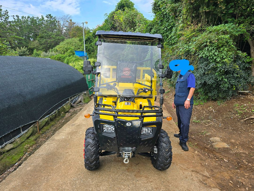 다목적화물.농사.농업용 사륜오토바이 팜픽업300--3