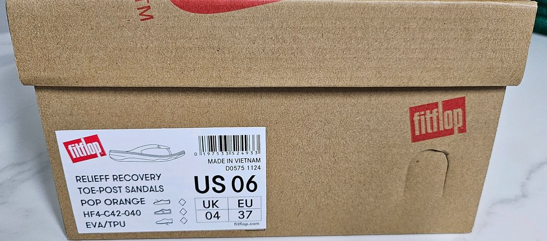 핏플랍 릴리프 리커버리 여성 쪼리 슬리퍼 슬라이드 UK4(235-240)--6