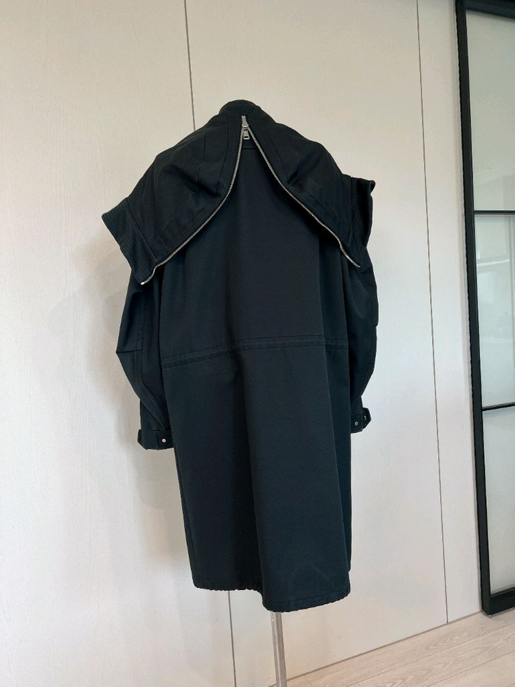 준지 야상 롱 코트--1