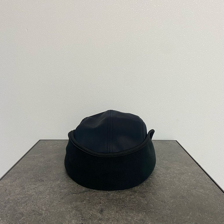 (OS) 슈프림 박스로고 이어플랩 캠프캡 모자 블랙--3