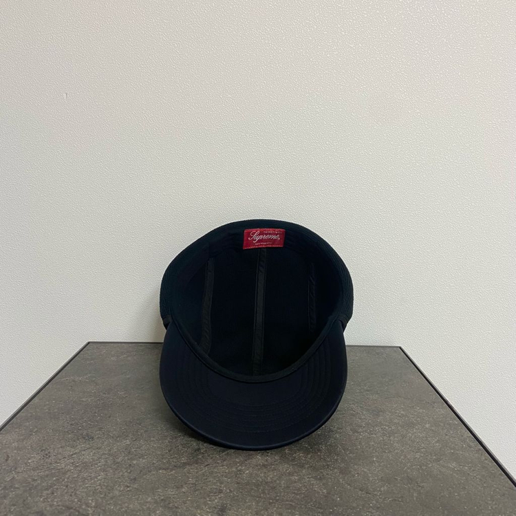(OS) 슈프림 박스로고 이어플랩 캠프캡 모자 블랙--4