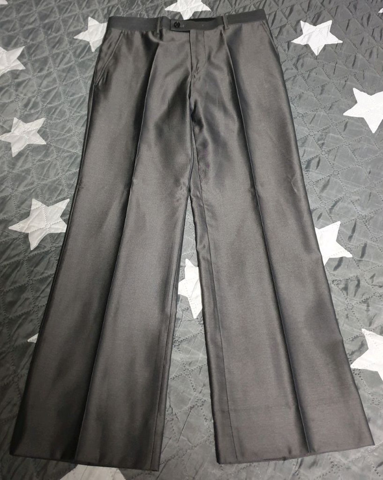 지오송지오 실크혼방 클래식 슬림핏 정장 셋업 (상:M 하:30) 이미지