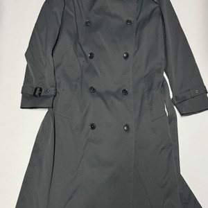 여성 마리마켓 프리미엄 라벨 벨티드 트렌치 코트 빈티지 카키 이미지