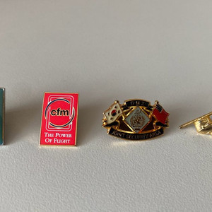 군사 관련 금속 뱃지