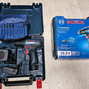 보쉬 GSR 120-LI 충전 드릴 드라이버 미개봉 미사용품 세트