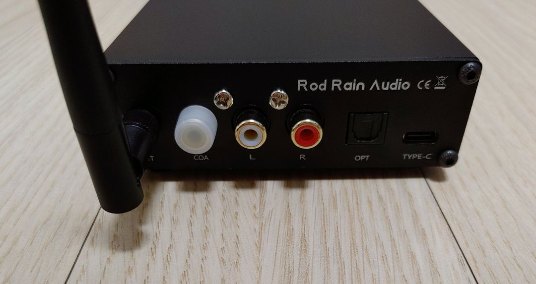 rod rain audio 9038q2m dac + usb c to optical 케이블--2