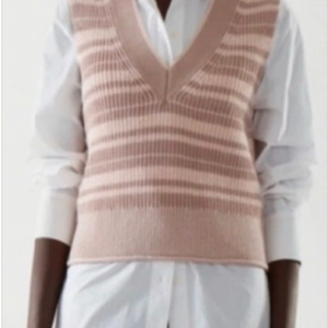 COS 코스 브이넥 니트 베스트 L