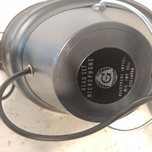 빈티지 헤드셋마이크로폰(일제) 판매합니다. 이미지