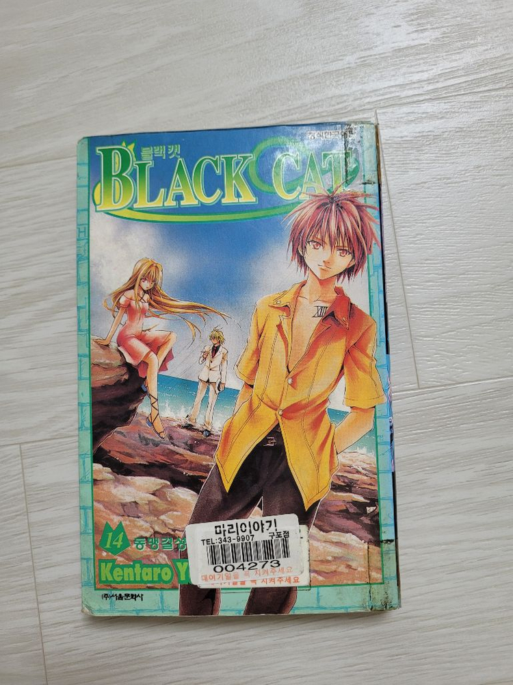 만화책 서울문화사 블랙캣 20권--2
