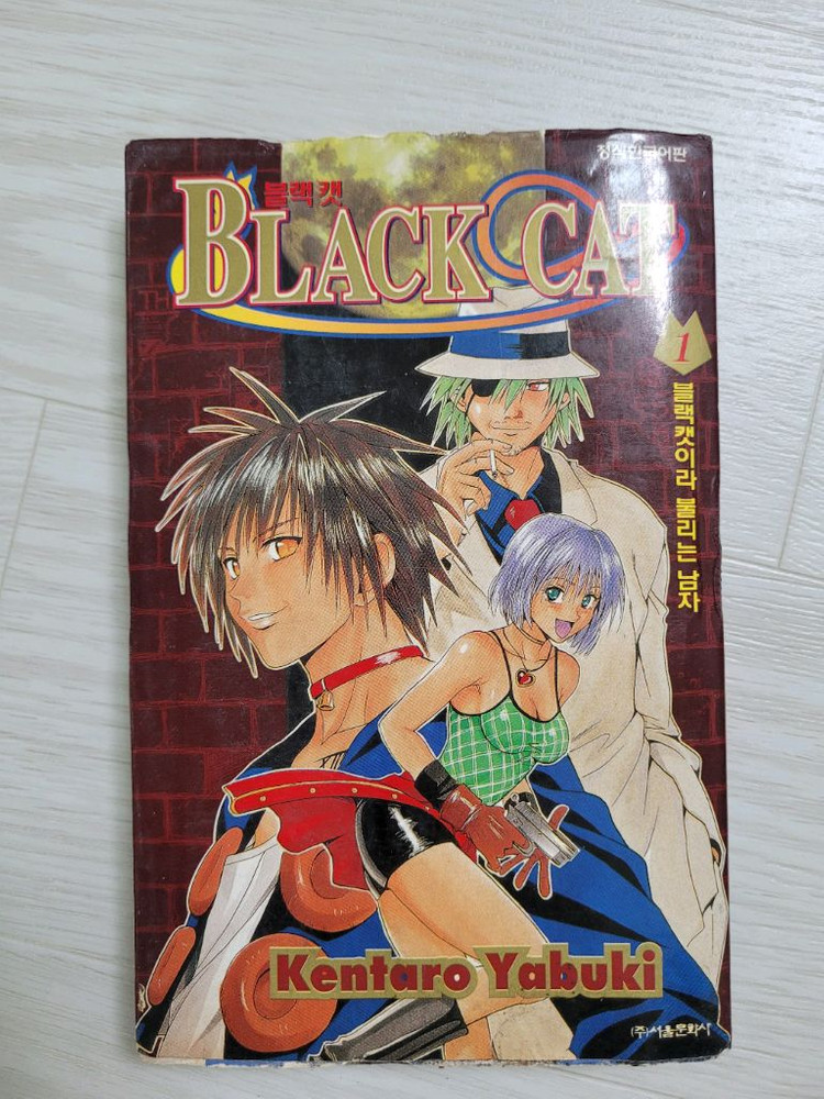 만화책 서울문화사 블랙캣 20권--7