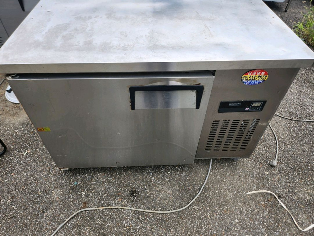 우성 1구 테이블 냉장고 하단 냉장고 120RT 상태좋음 경기광주--0