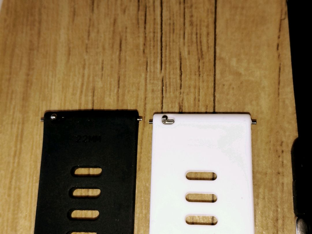 애플워치 메탈 슬라이드 어댑터/// 2셋 22mm 실리콘 밴드 스트랩--3