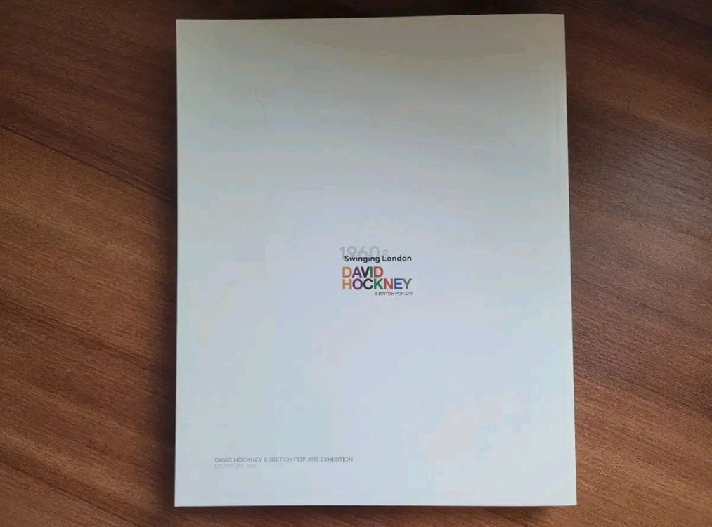 데이비드 호크니&브리티쉬 팝아트 전시 도록--1