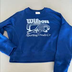 wilson 테니스 스웻셔츠