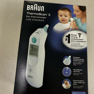 브라운 ThermoScan 5 귀체온계 IRT 6030 미개봉 브라운 체온계