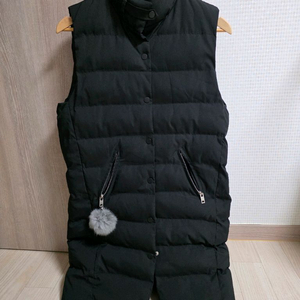 여성조끼55)여성 패딩롱 조끼(FREE)