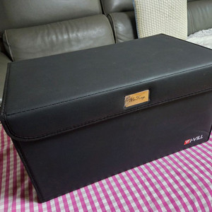 Vi-Vill 차량용 가죽 트렁크 정리함