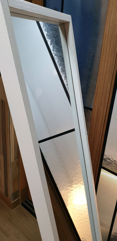 흰색 프레임 스탠드 전신 거울--4