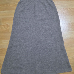 한섬 더캐시미어 캐시미어 100 밴딩 스커트