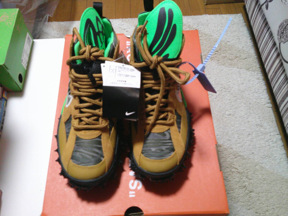 나이키 OFF-WHITE AIR TERRA FORMA. 새제품 팝니다.--1