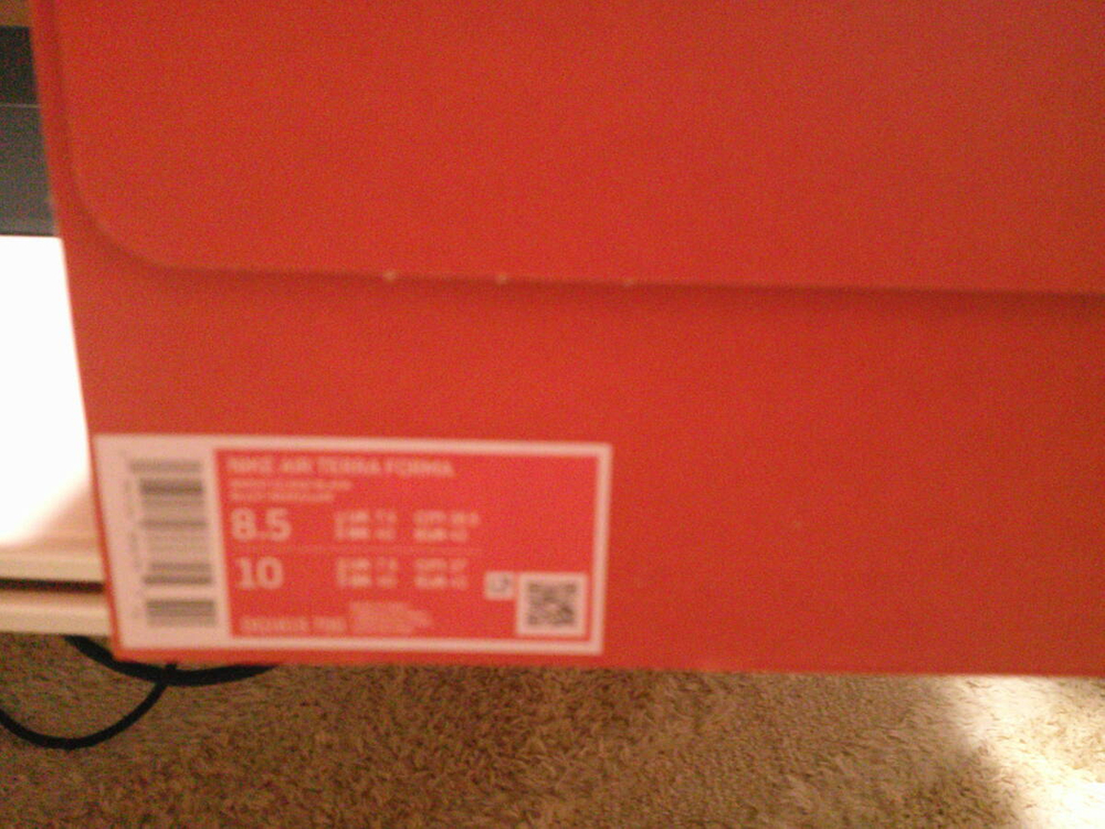 나이키 OFF-WHITE AIR TERRA FORMA. 새제품 팝니다.--3